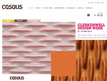 Tablet Screenshot of casalis.be